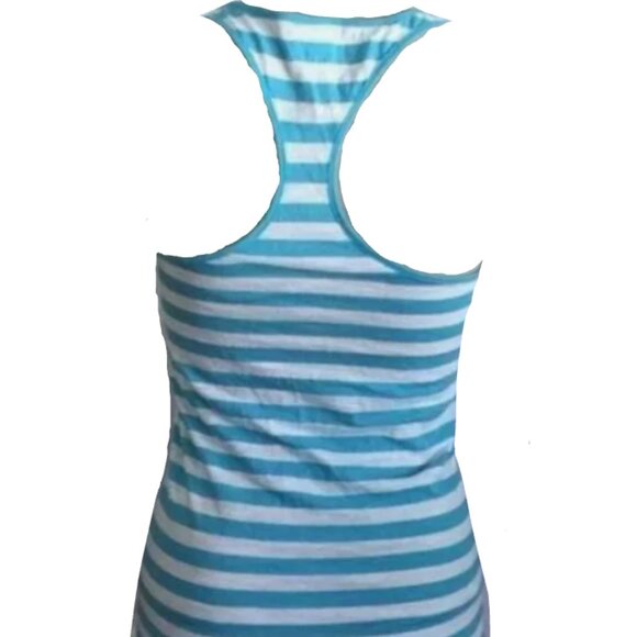 Pink by Victoria's Secret Striped Racerback Tank Top - Picture 16 of 16